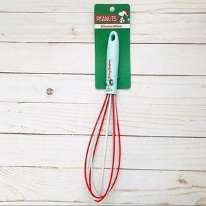 PEANUTS Festive Christmas Holiday Silicone Whisk